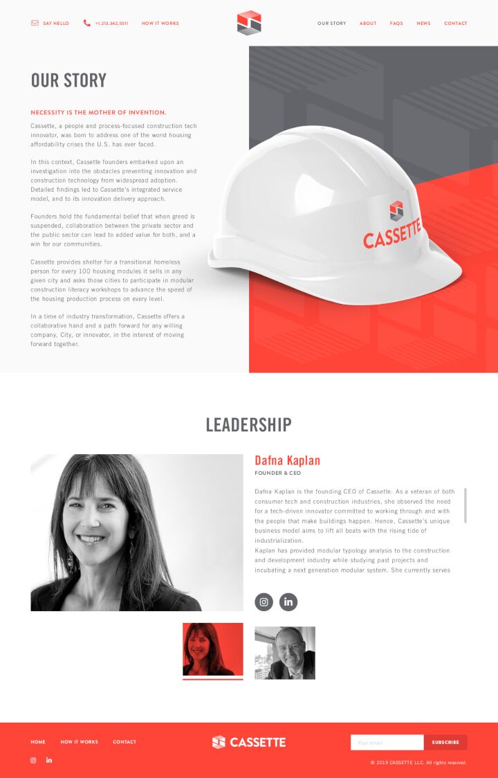 Cassette Systems Story Page
