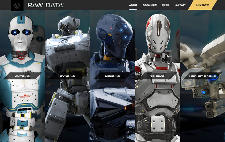 Raw Data Enemies Page